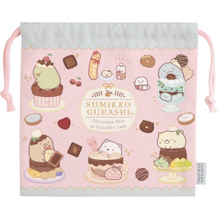 Sumikko Gurashi Cup Pouch Pink Chocolate Fair San-X Japan 2025