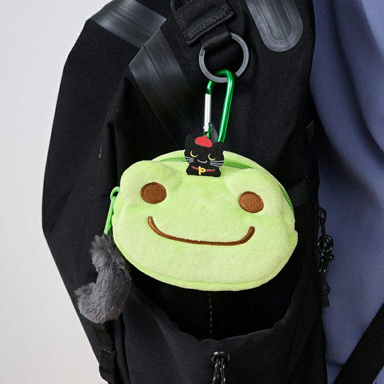 Pickles the Frog Carabiner Pouch with Pierre Basic Japan 2025