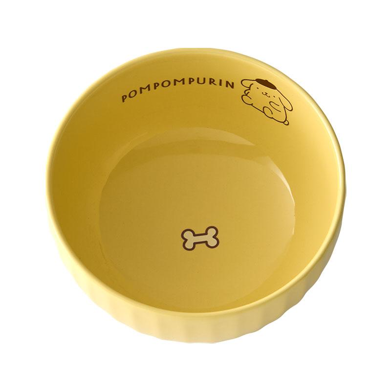 Pom Pom Purin Ceramic Bowl Yellow Sanrio Japan 2025