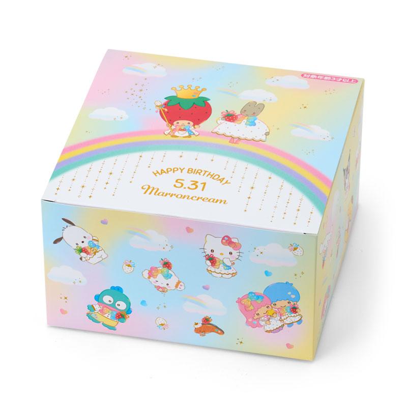 Marron Cream Plush Doll Birthday Cake Set Sanrio Japan 2025