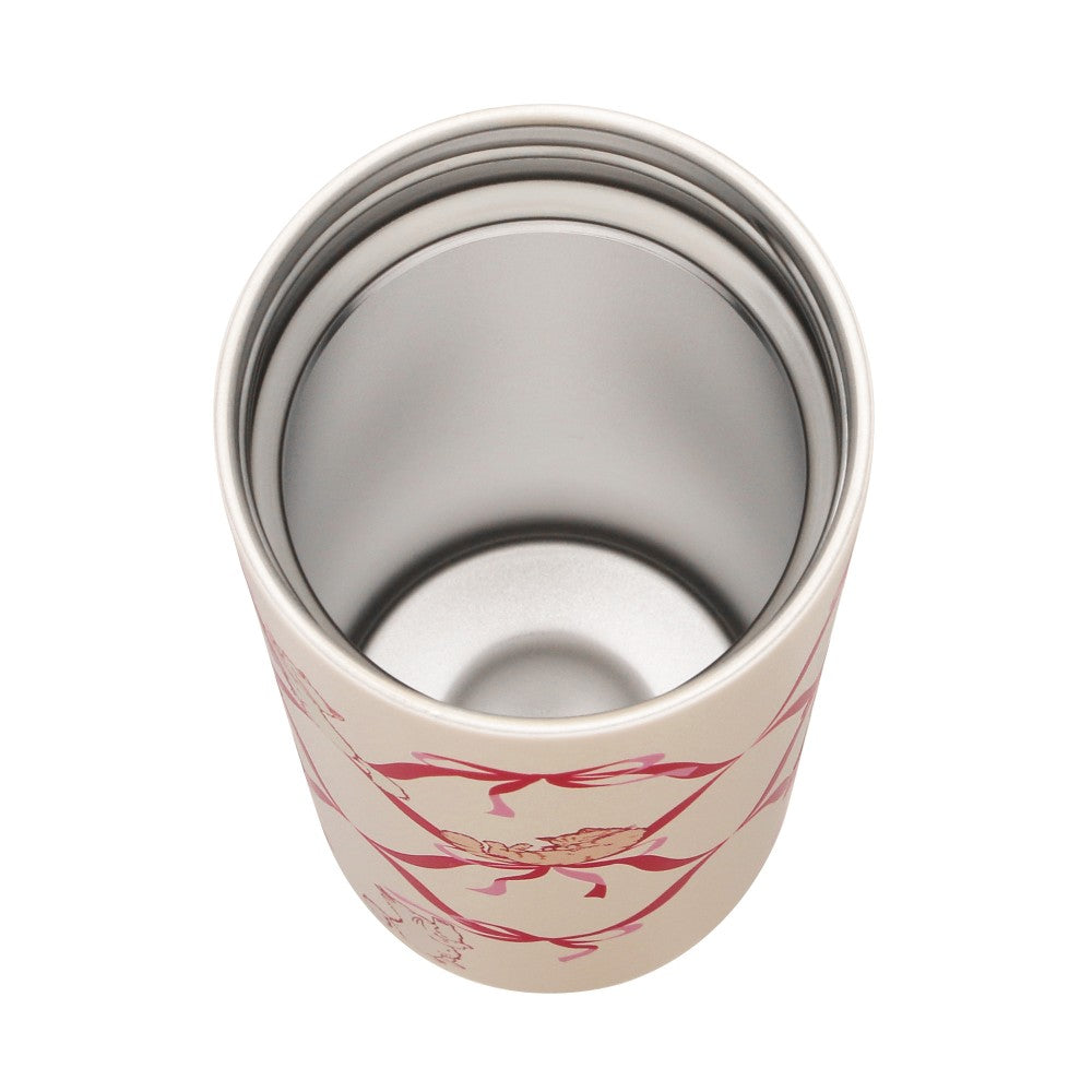 Starbucks Japan Valentine's 2025 Handle Lid Stainless Bottle 473ml Cat Tumbler