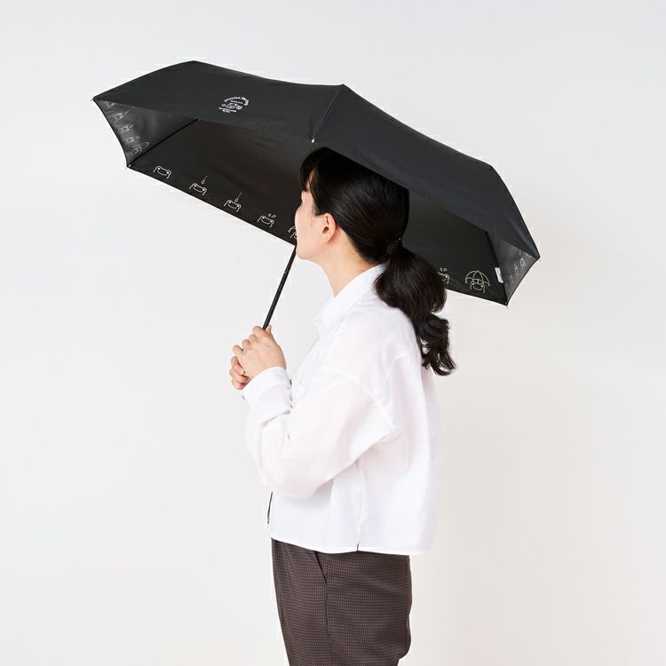 Pickles the Frog Folding Umbrella Drop Black Japan 2025