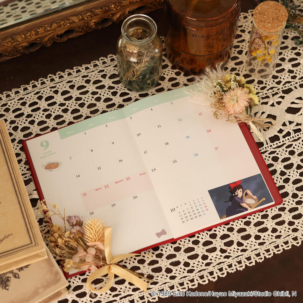 Kiki's Delivery Service 2026 Schedule Book B6 Weekly Studio Ghibli Japan