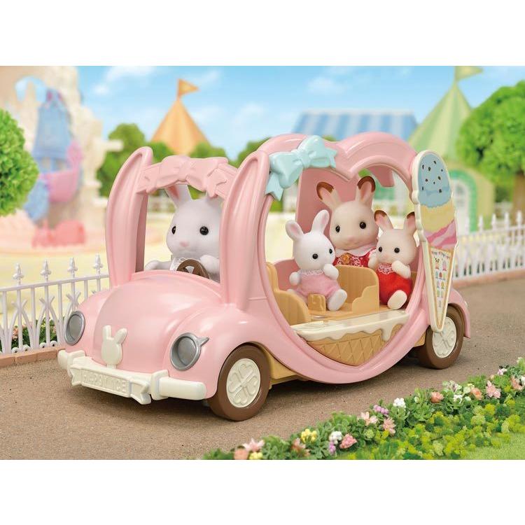 Sylvanian Families Happy Ice Cream Wagon MI-89 EPOCH Japan