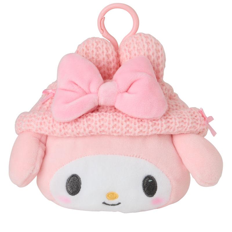 My Melody mini Pouch Face Shape Ears Key Holder Sanrio Japan 2024