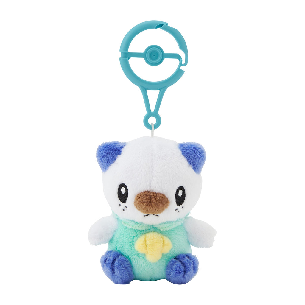 Oshawott Mijumaru Plush Keychain with Carabiner Pokemon Center Japan 2024