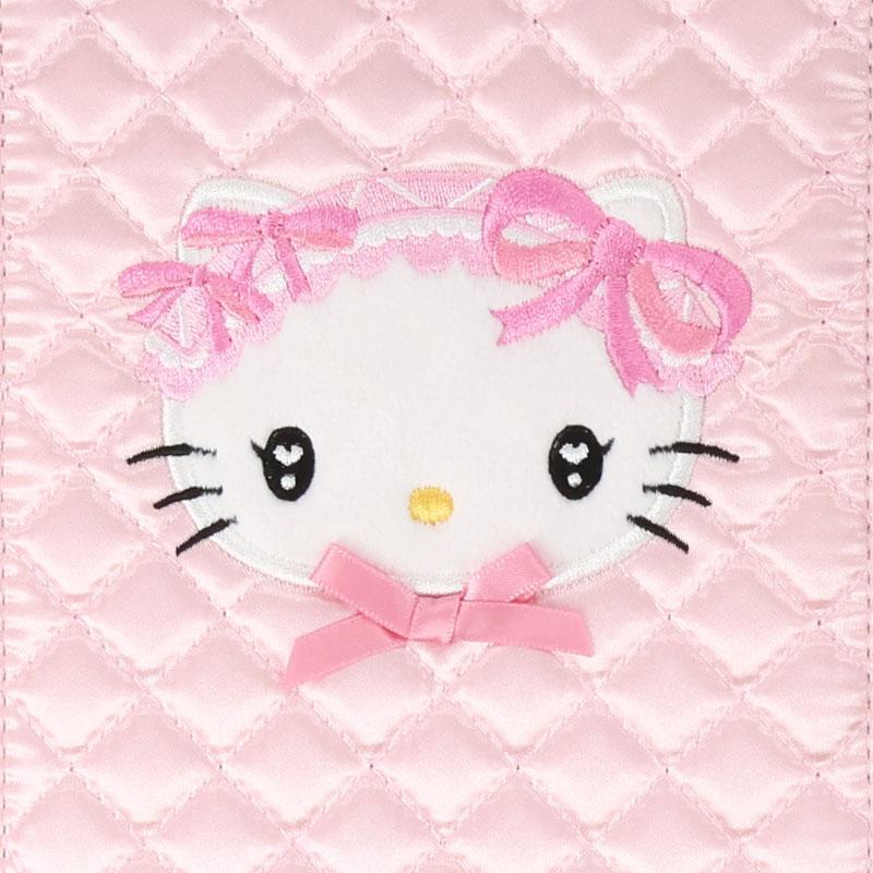 Hello Kitty Folding Stand Mirror 50th Anniversary Quilt Sanrio Japan 2024