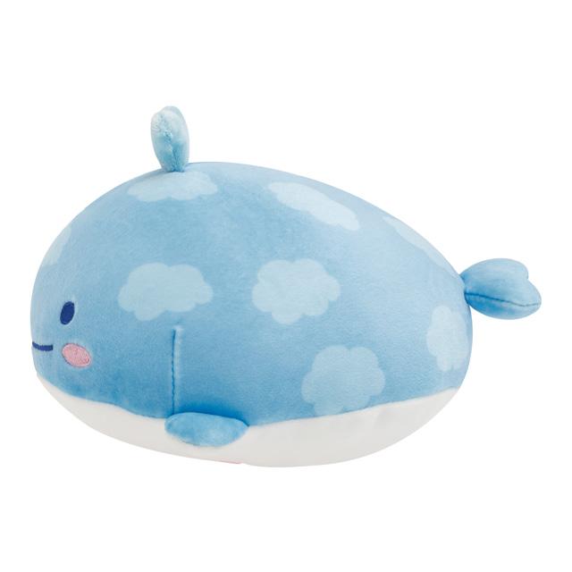 Kokujira Whale Super Soft Mochi Plush Doll S Jinbe San Balloon Fish San-X Japan