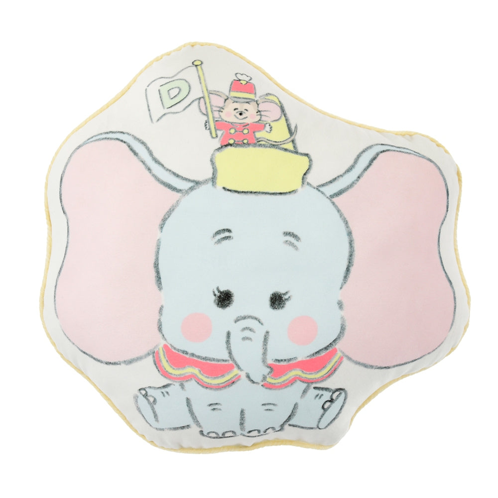 Dumbo Timothy Q. Mouse Cushion Illustrated Noriyuki Echigawa Disney Store Japan