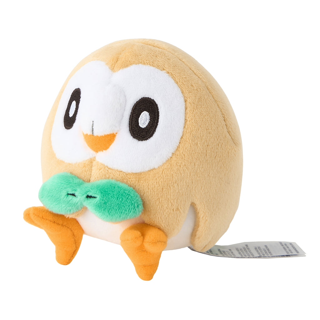 Rowlet Mokuroh Plush Doll Sun & Moon Pokemon fit Center Japan #722