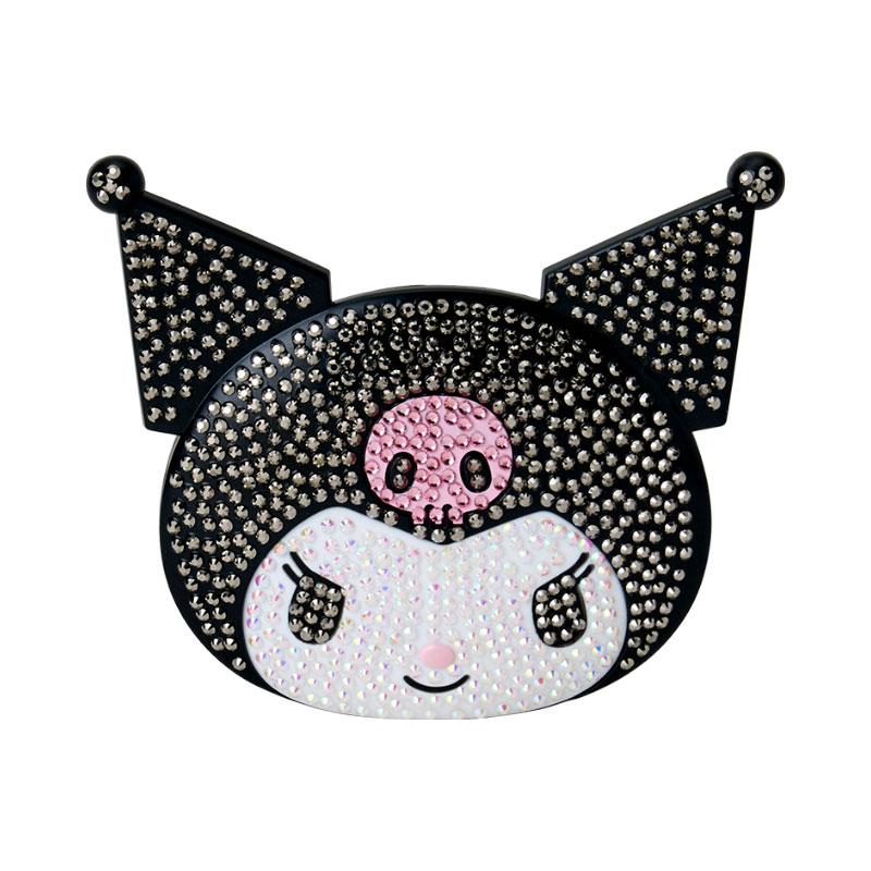 Kuromi Mirror Comb Set Jewel Deco Sanrio Japan 2024