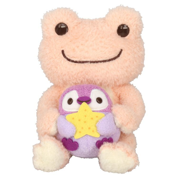 Pickles the Frog Plush Doll S Sea Friends Pair Pink Japan 2025