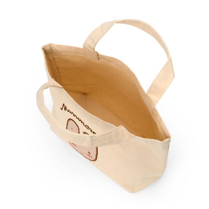 Marron Cream Applique Lunch Tote Bag Beige Sanrio Japan 2025