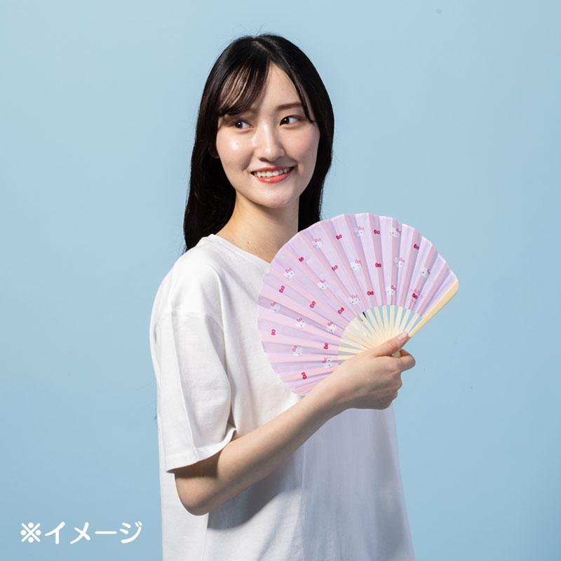 Hello Kitty Folding Hand Fan Sanrio Japan 2025