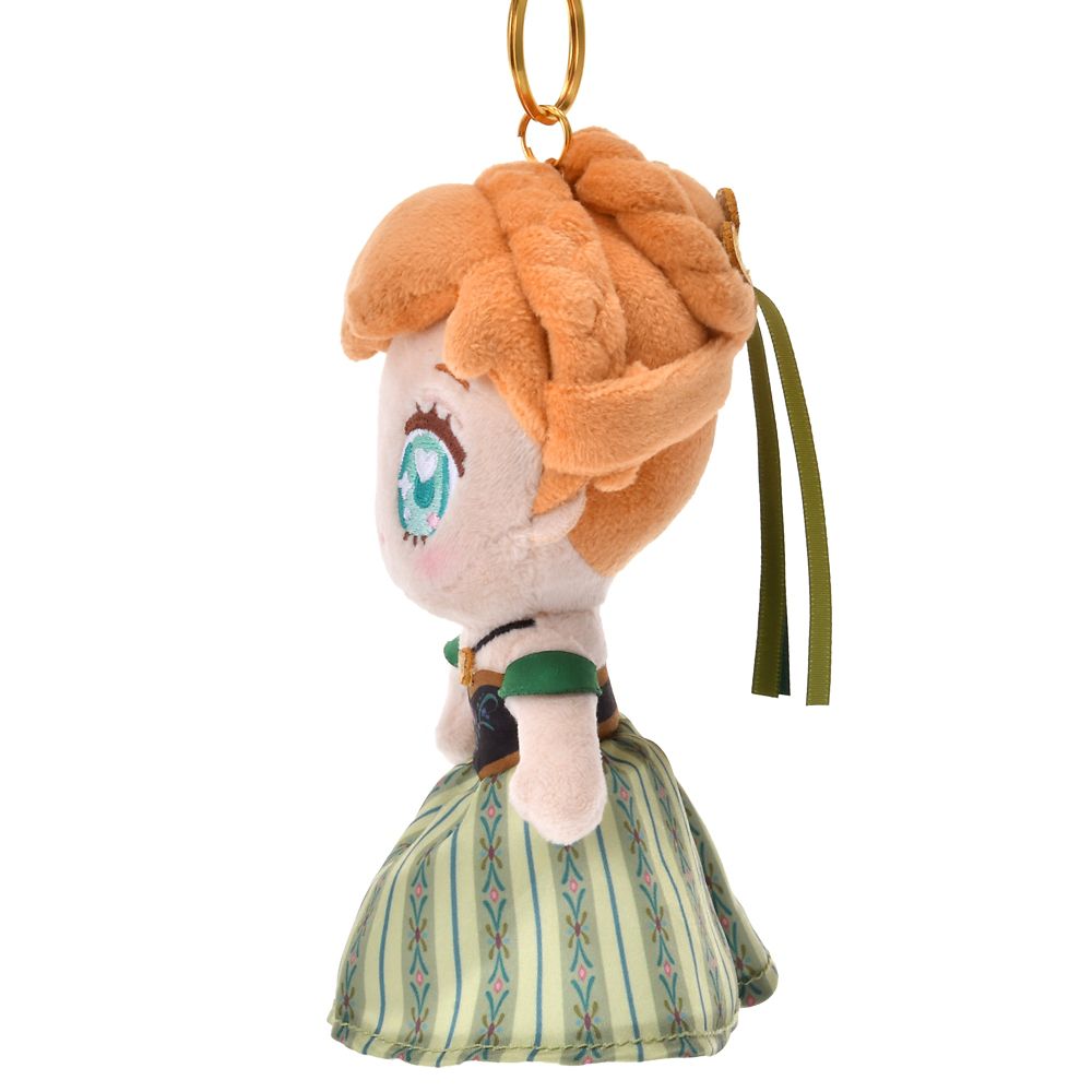 FROZEN Coronation Anna Plush Keychain TINY Disney Store Japan 2025