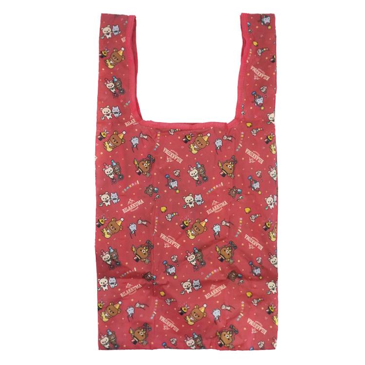 Rilakkuma Circus Eco Shopping Tote Bag San-X Japan 2024