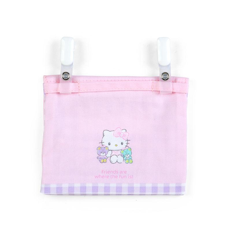 Hello Kitty Kids Pocket Pouch Pink Sanrio Japan