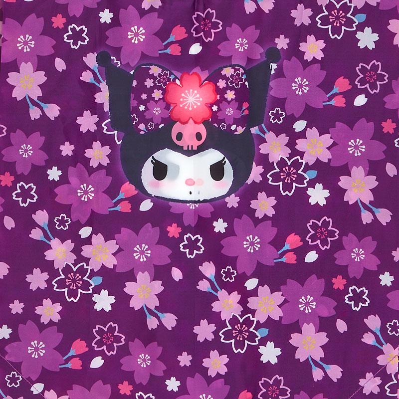 Kuromi Eco Shopping Tote Bag Plush Pouch Sakura Sanrio Japan 2024