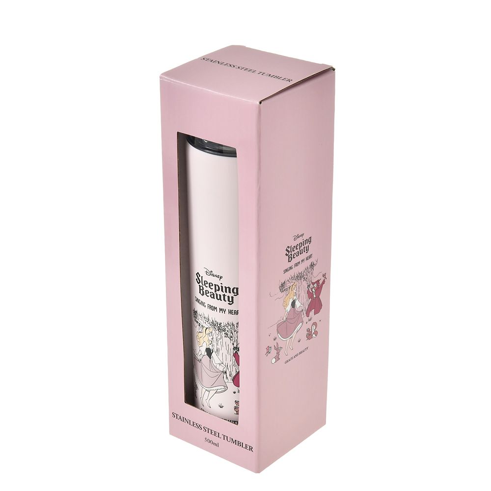 Sleeping Beauty Aurora Stainless Straw Tumbler Disney Store Japan 2025