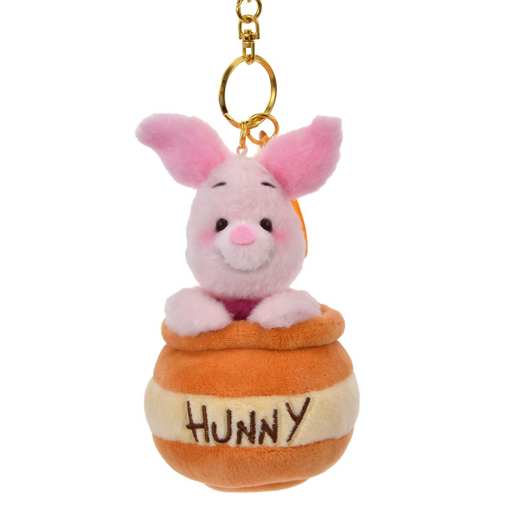 Piglet Plush Keychain HONEY DAY Disney Store Japan 2025 Winnie the Pooh