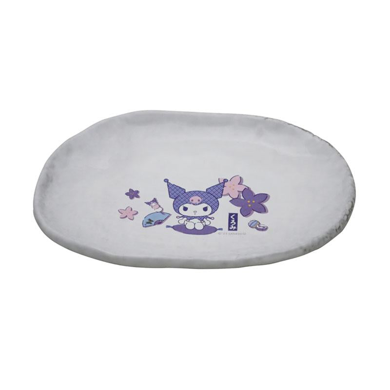 Kuromi Banko Ware mini Plate Balloon Flower Sanrio Japan 2025