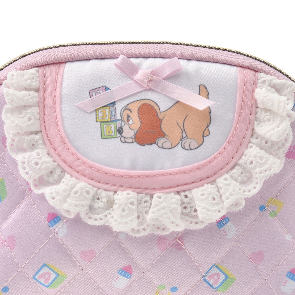Lady and the Tramp Pouch Mellow Hug Disney Store Japan 2025