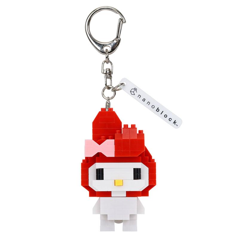 My Melody Keychain Key Holder Nanoblock n-fig2 Sanrio Japan 2025