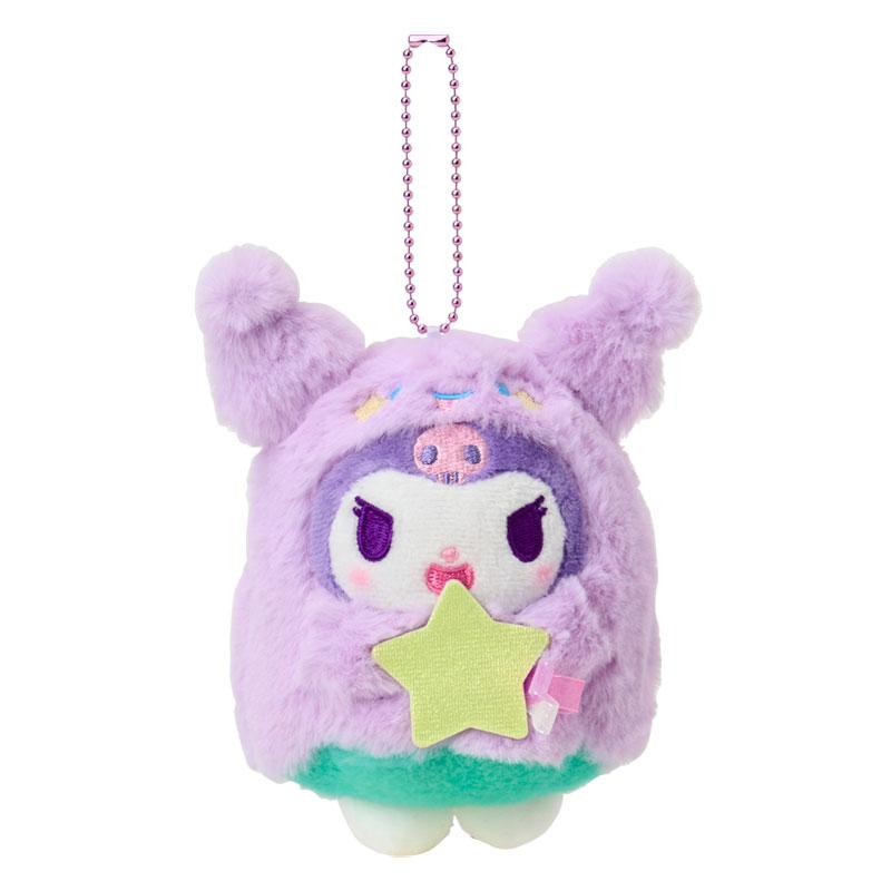 Kuromi Plush Mascot Holder Keychain Starry Ghost Sanrio Japan 2025