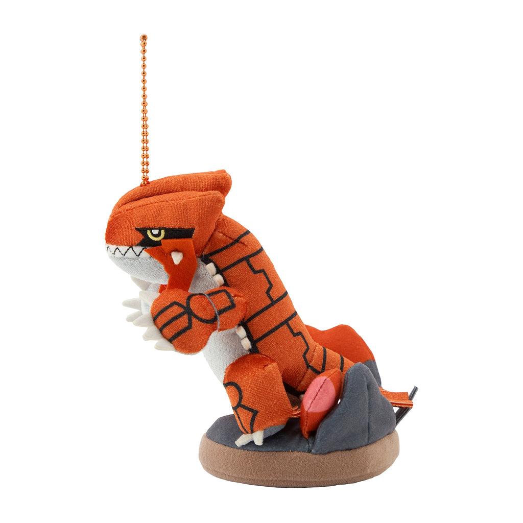 Groudon Plush Keychain with Field OTENKI TEAM Pokemon Center Japan 2025