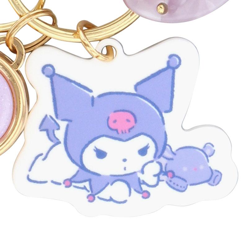 Kuromi Karabiner Key Holder COUCH POTATO Sanrio Japan 2025