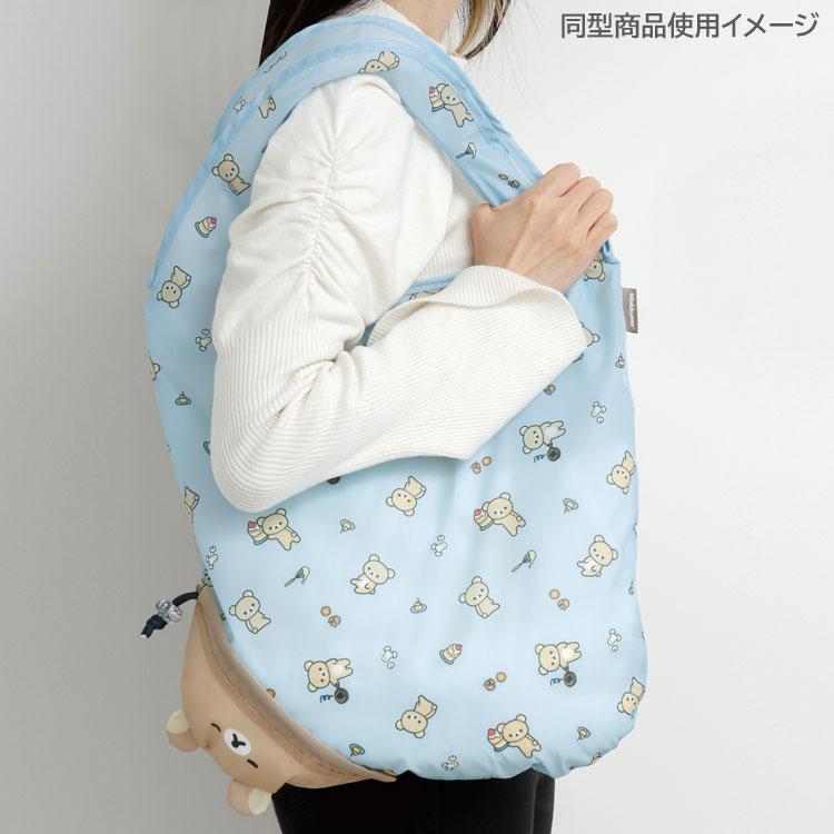 Chairoikoguma Eco Shopping Tote Bag ecoron Orange San-X Japan 2025 Rilakkuma