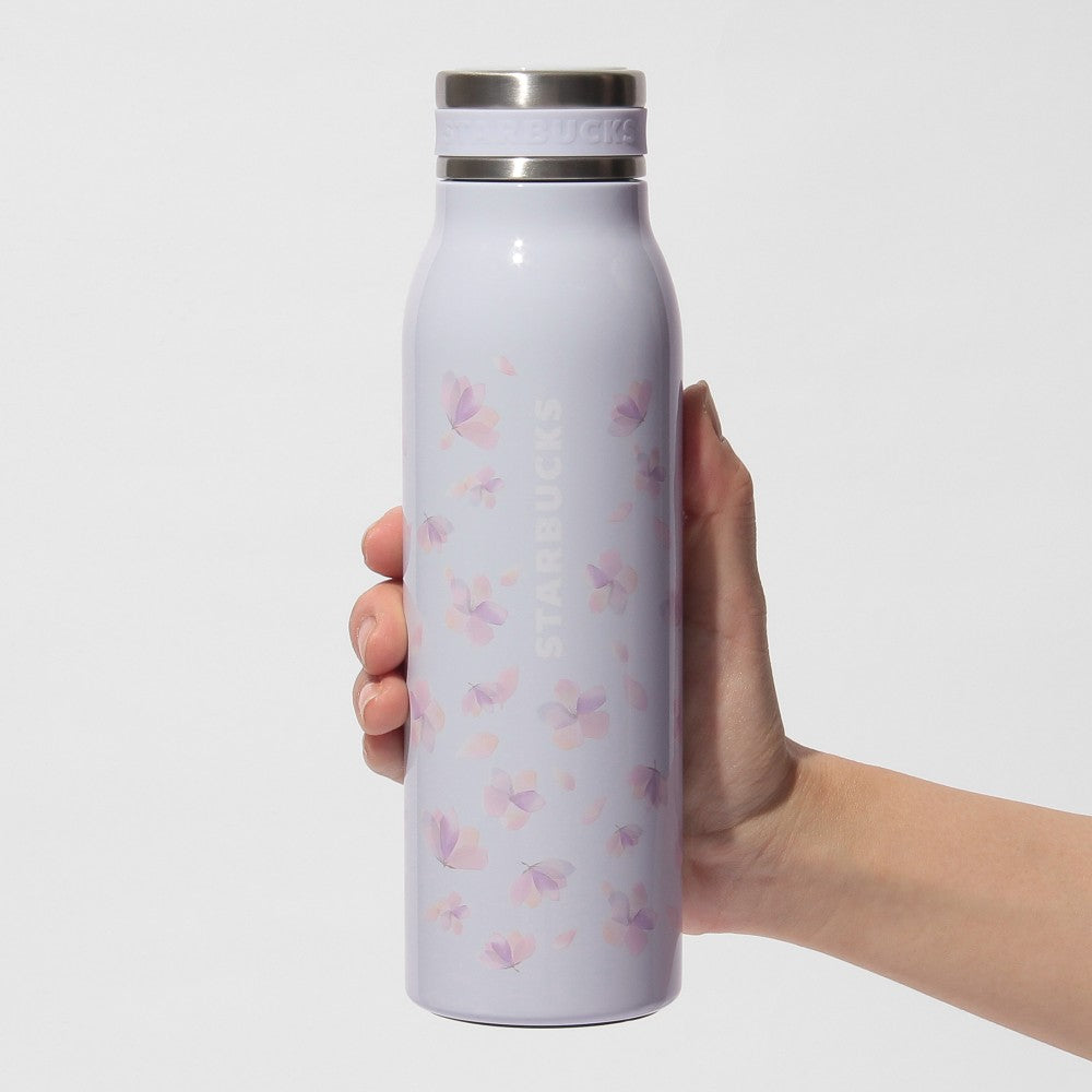 Starbucks Japan SAKURA 2025 Stainless Bottle Blue 444ml Tumbler