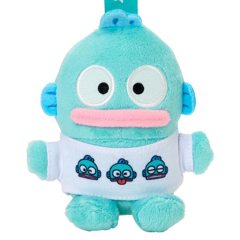 Bad Badtz-Maru Plush Mascot Holder Keychain Fun Face Sanrio Japan