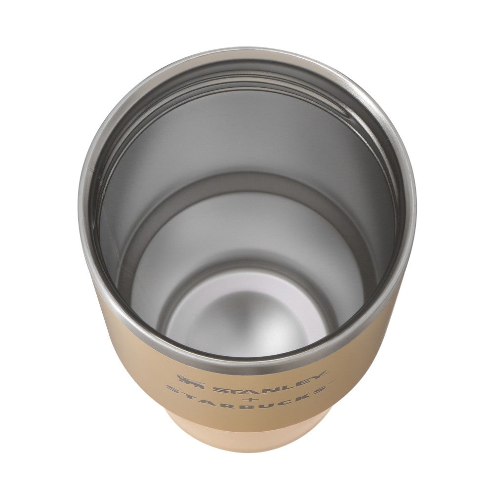 Starbucks Japan Autumn 2025 3WAY Stainless Tumbler STANLEY Moon Beige 591ml
