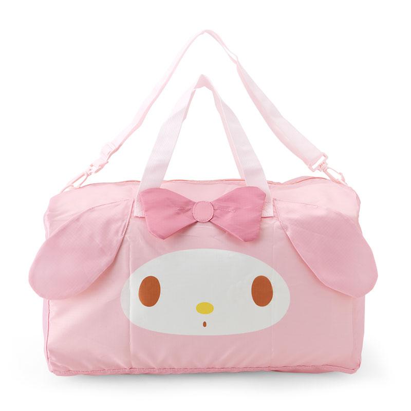 My Melody Pockable Boston Bag Face Shape Sanrio Japan