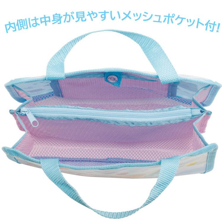 Sumikko Gurashi PVC Tote Bag Blue Penguin Lagoon San-X Japan 2025