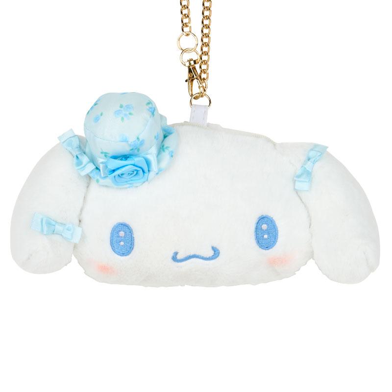 Cinnamoroll Plush Pass Case Face Shape Dolly Rose Sanrio Japan 2024