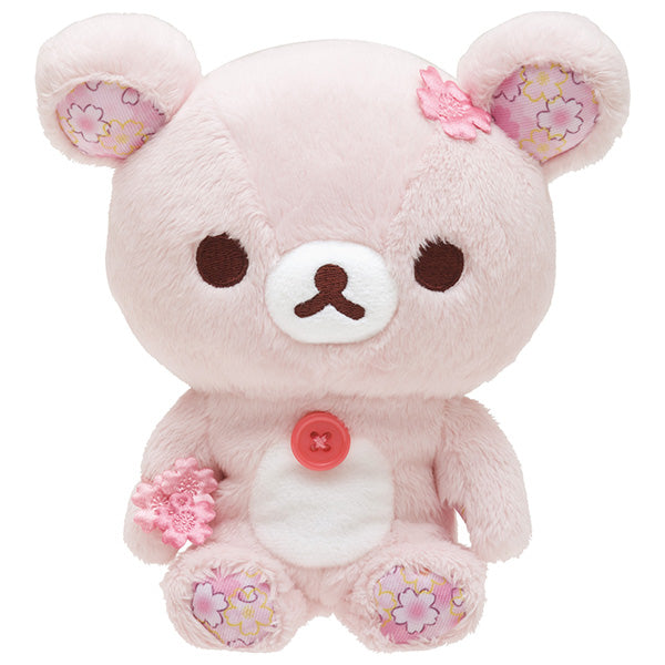 Korilakkuma Plush Doll San-X Japan Sakura 2025 Rilakkuma