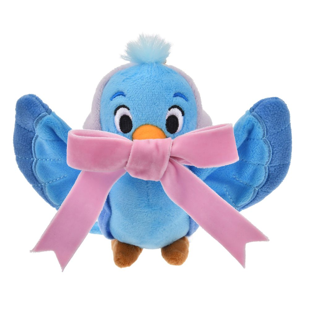 Cinderella Blue Bird Plush Keychain CREATE YOUR DREAM Disney Store Japan 2025