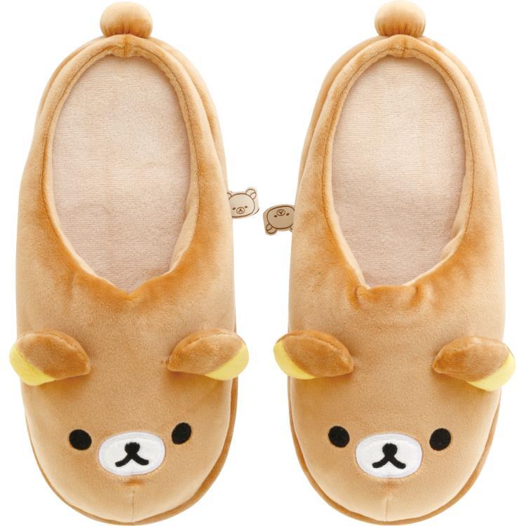 Rilakkuma Plush Slippers Room Shoes Daradara Lazy San-X Japan 2024