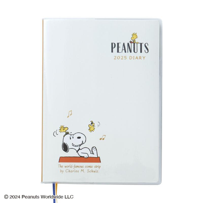 PEANUTS Snoopy 2025 Schedule Book B6 Weekly Block Sanrio Japan