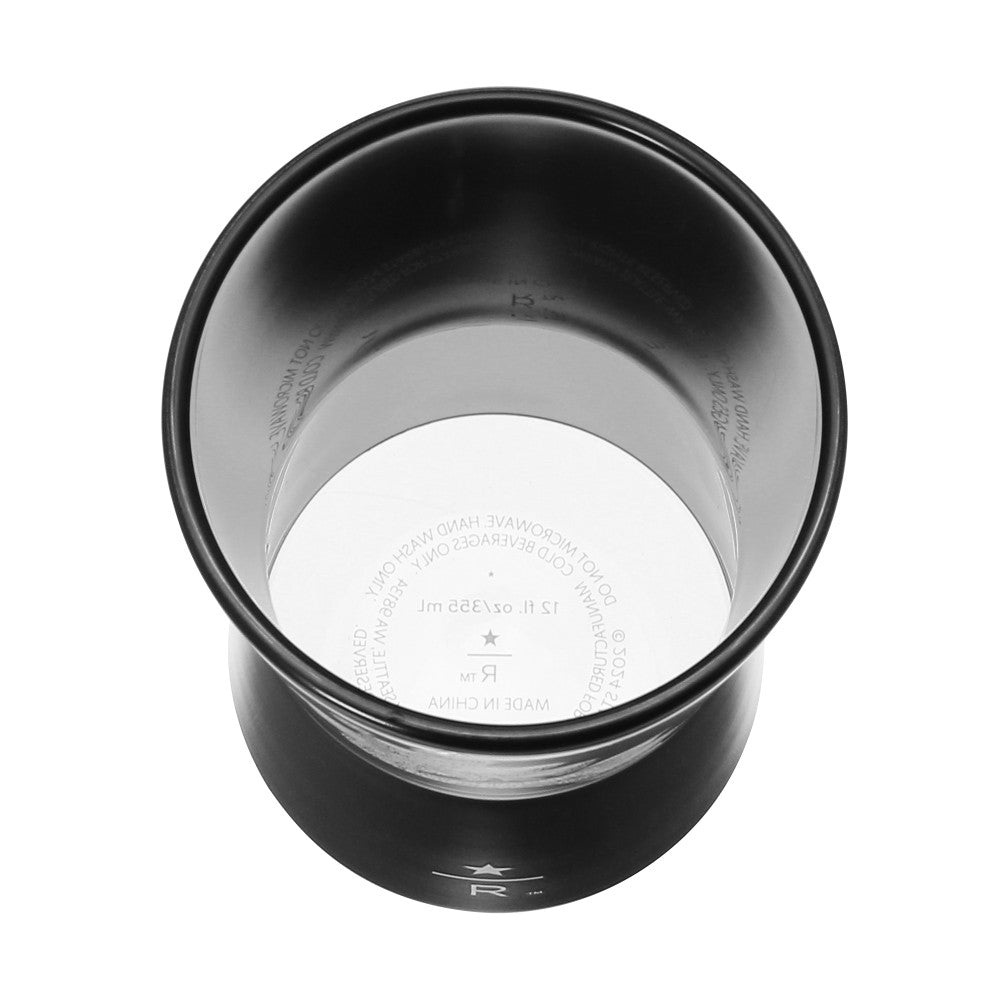 WILDSIDE Starbucks Japan Reserve Silo Glass Cup Black 355ml 2025