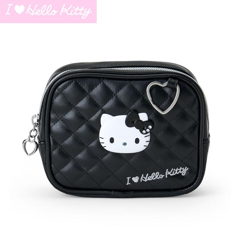 I Love Hello Kitty Pouch Black Sanrio Japan 2024