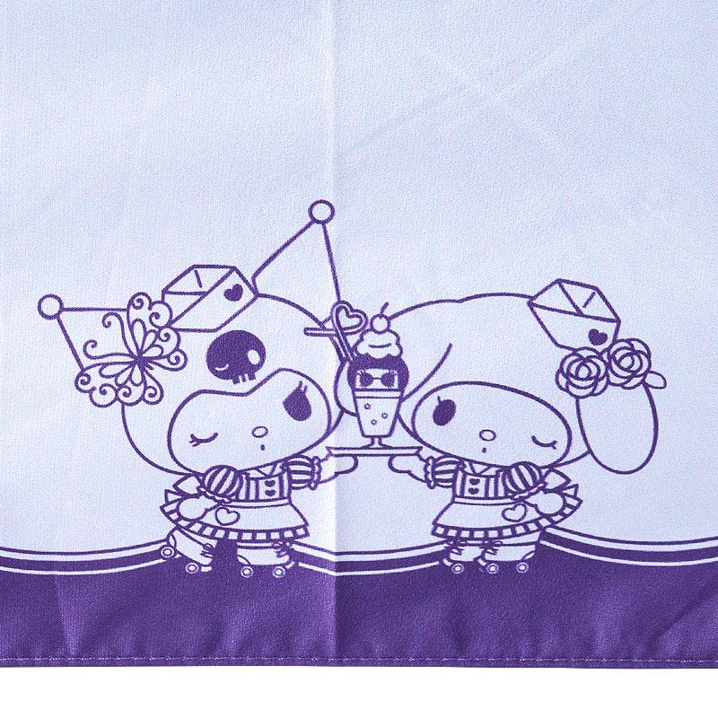 My Melody & Kuromi ANNA SUI Folding Umbrella Silhouette Purple Sanrio Japan 2025