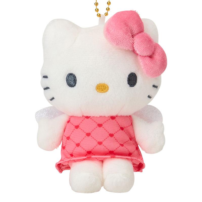 Hello Kitty Plush Keychain Angel Red Sanrio Japan 2025