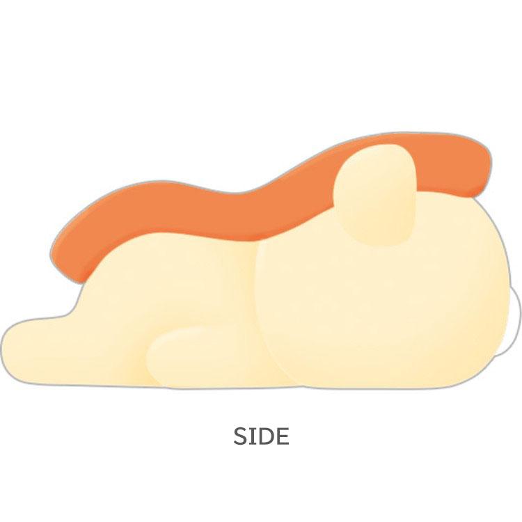Rilakkuma Korilakkuma Chopsticks Rest Lying Down Sushi San-X Japan 2025