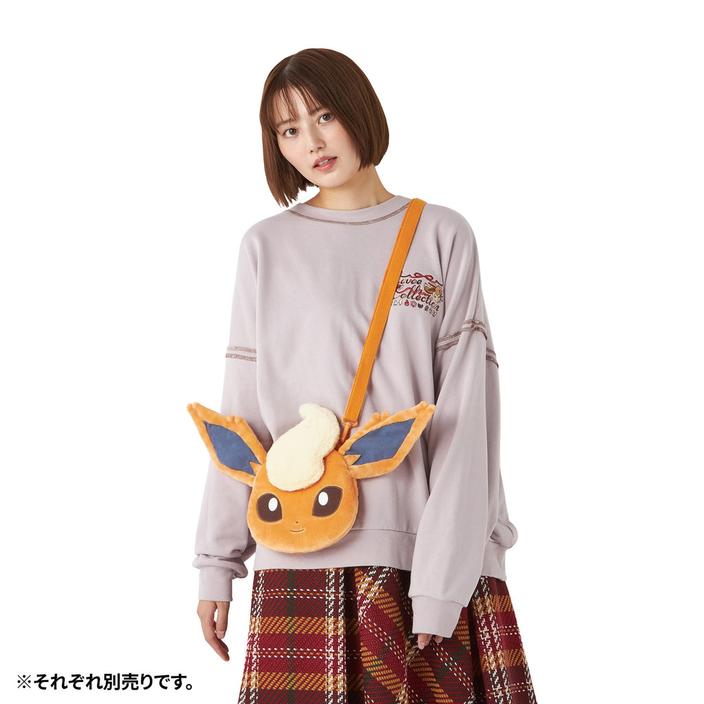 Flareon Booster Plush Pochette Bag Eevee Collection Pokemon Center Japan 2025