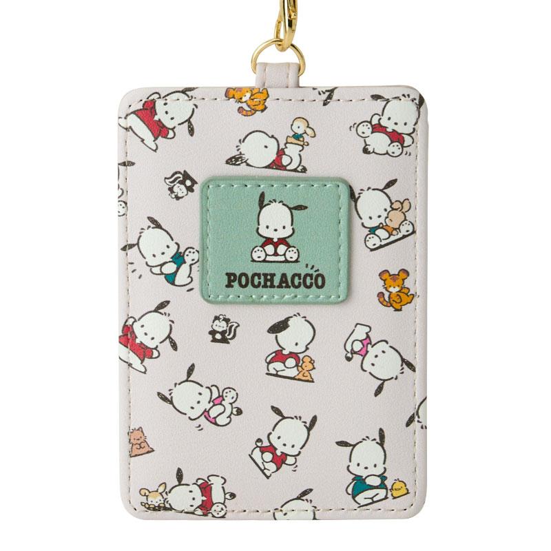 Pochacco Pass Case with Reel Sanrio Japan