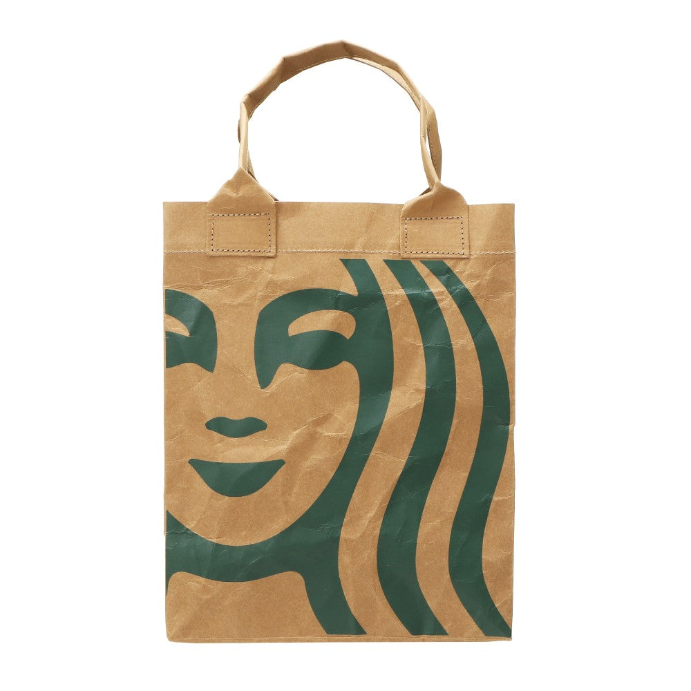 Starbucks Japan Kraft Paper Shopper S Eco Shopping Tote Bag