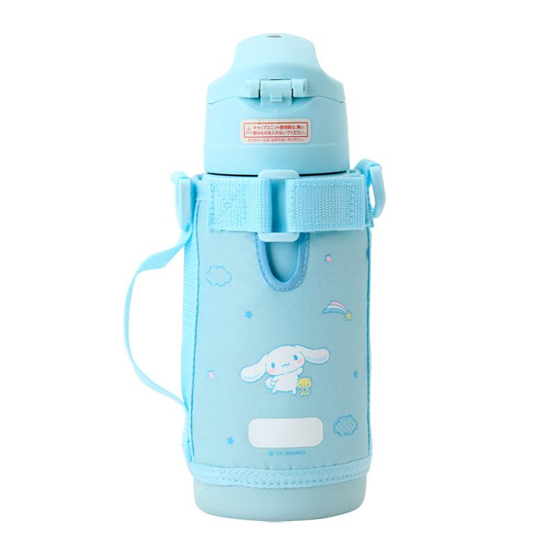 Cinnamoroll Kids 2WAY Stainless Bottle w/ Strap Sanrio Japan 2024